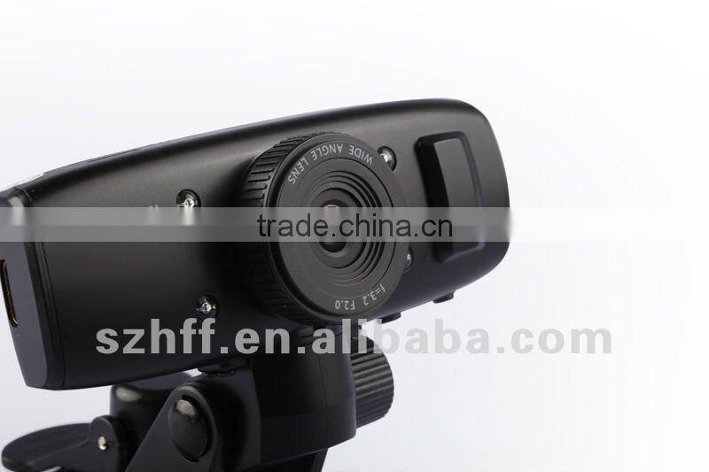 300M pixels/HD Dual lens Camera Car DVR with GPS and 3D G-Sensor car recorder!
