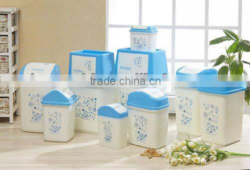 Office use plastic garbage basket mould