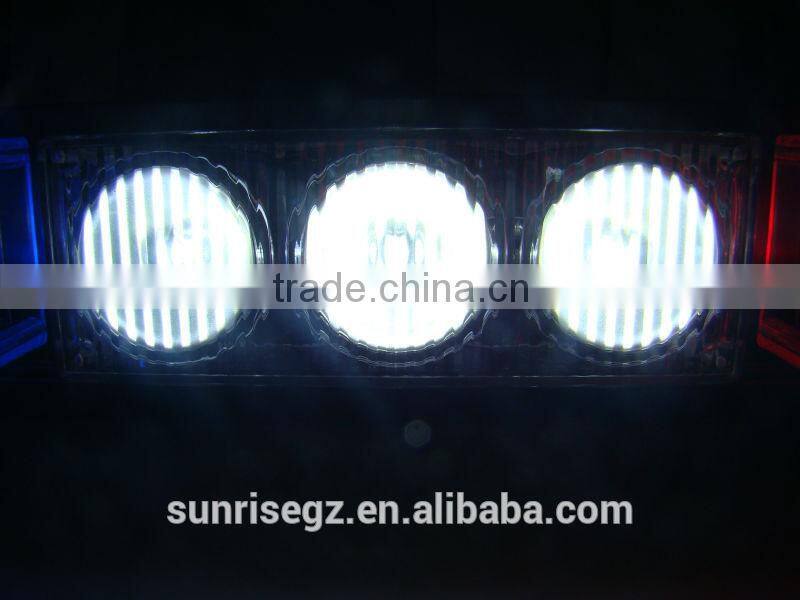 Emergency Vehicle LED Traffic Advisor Strobe Light bar, LED Directional Warning Strobe Light Bar(SR-DL-166-3)1W Top Bright LED