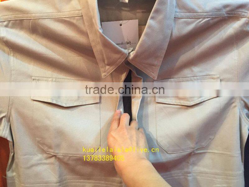 cotton jacket for welding workers,industrial working coat with logo