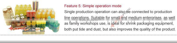 BSD400 Vertical Shrink Tunnel Wrap Packing Machine