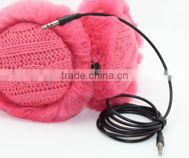 2o16 Warm Keeping Fluffy Headphone for Winter