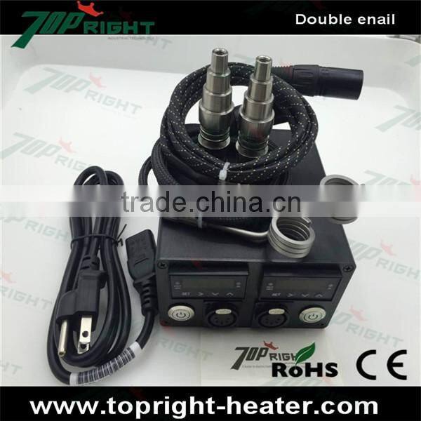 High Quality Spring nail dab Coil Heater with PID temperature control box
