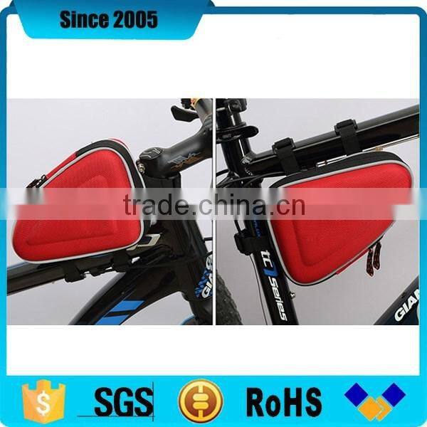 2016 best selling 1680D shockproof eva zipper bike case bag