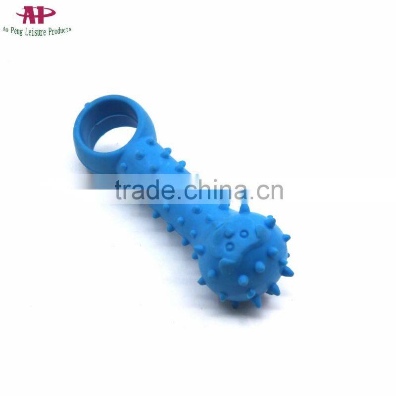 Promotional Dog Rubber Ring Toys Ring Tug Rubber Toys