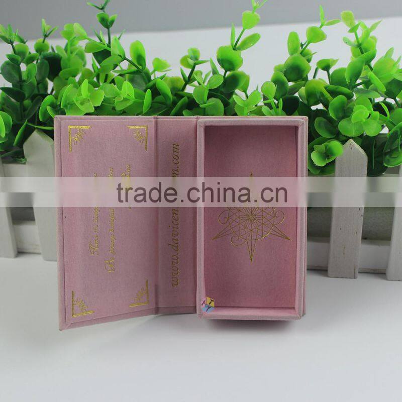 custom pink box cheap private label eyelash packaging