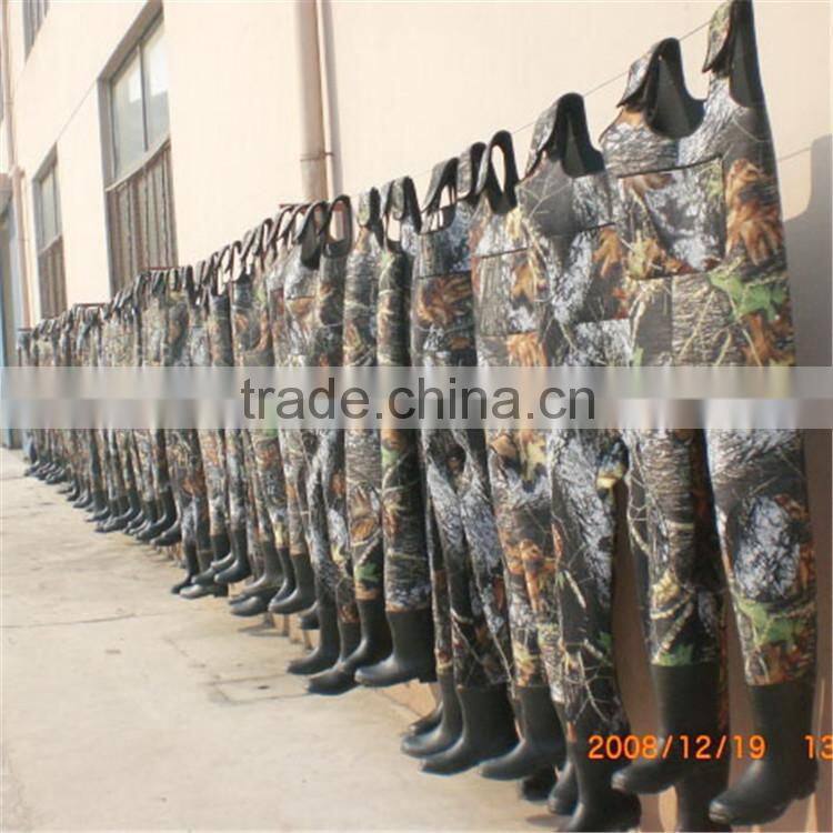 Top quality nice design neorene fishing wader pvc fishing wader