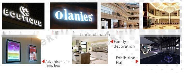 Backlighting Epistar DC12V waterproof smd 2835 injection LED module