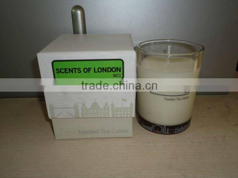 9 oz Mojito Nature Scented Soy wax Candle in glass jar