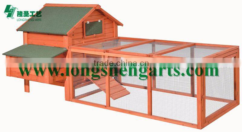 Deluxe Large Wooden egg pet house with double-deck