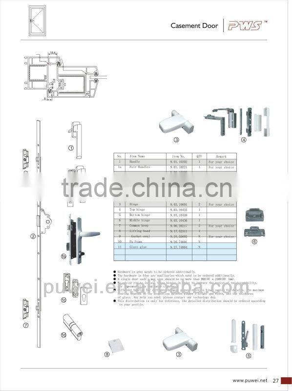 PWS 005 PVC sliding window , sliding PVC window