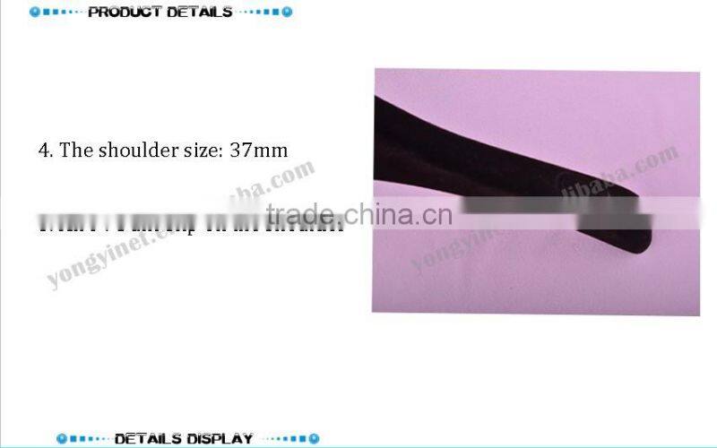 hanger abs hanger velvet flocked hanger with logo