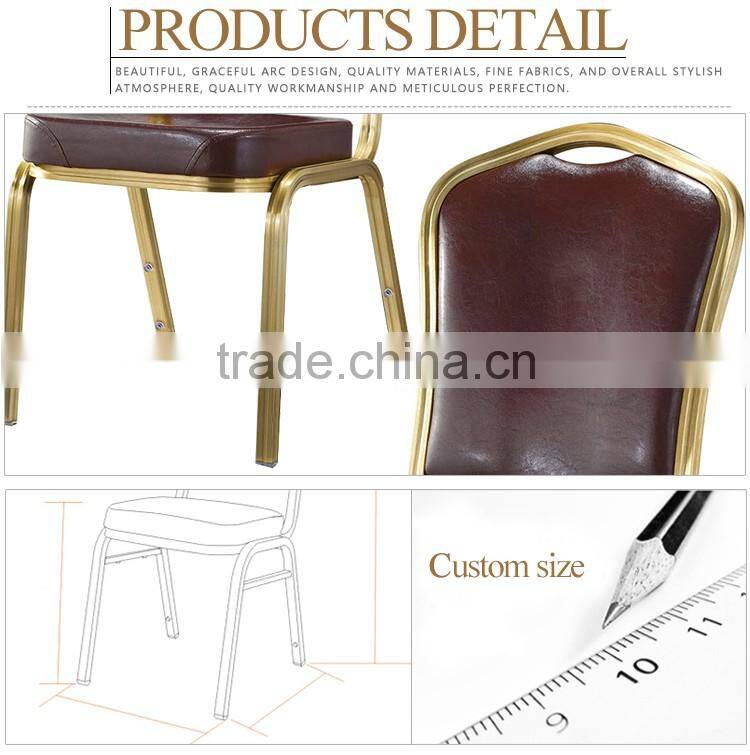Wholesale high quality custom pu leather dining chair for dining room restaurant