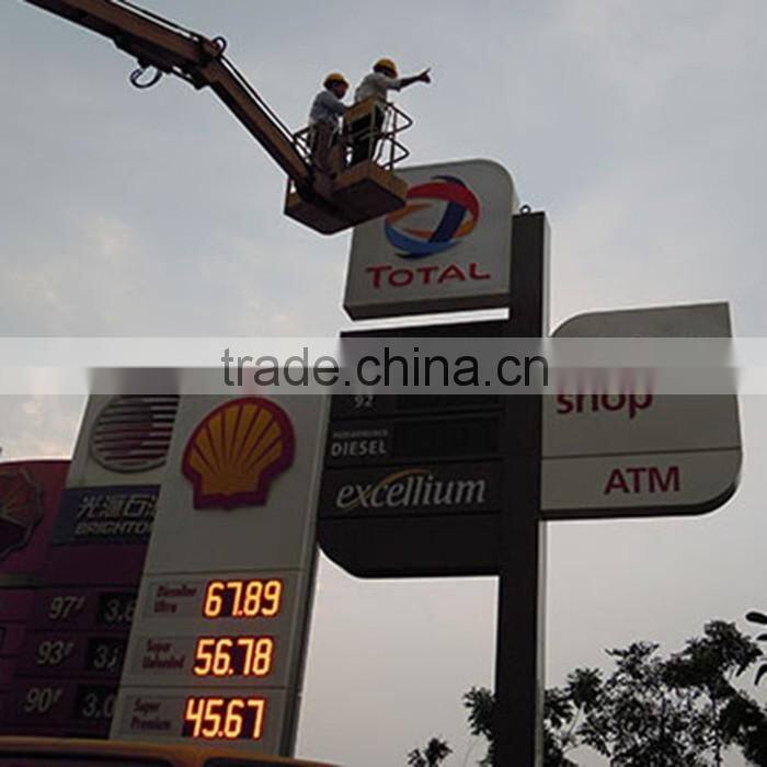 Outdoor Advertising Electric Pylons Totem Display