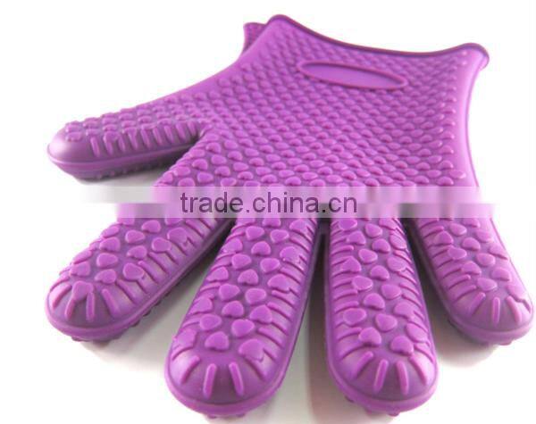 2016 Selling Hotest Heat Insulating Fda Silicone Oven Gloves