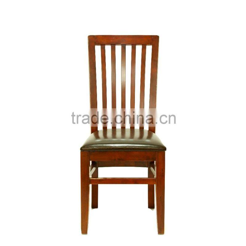 Wholesalerestaurant high back upholstered room chairs saloon leather chair