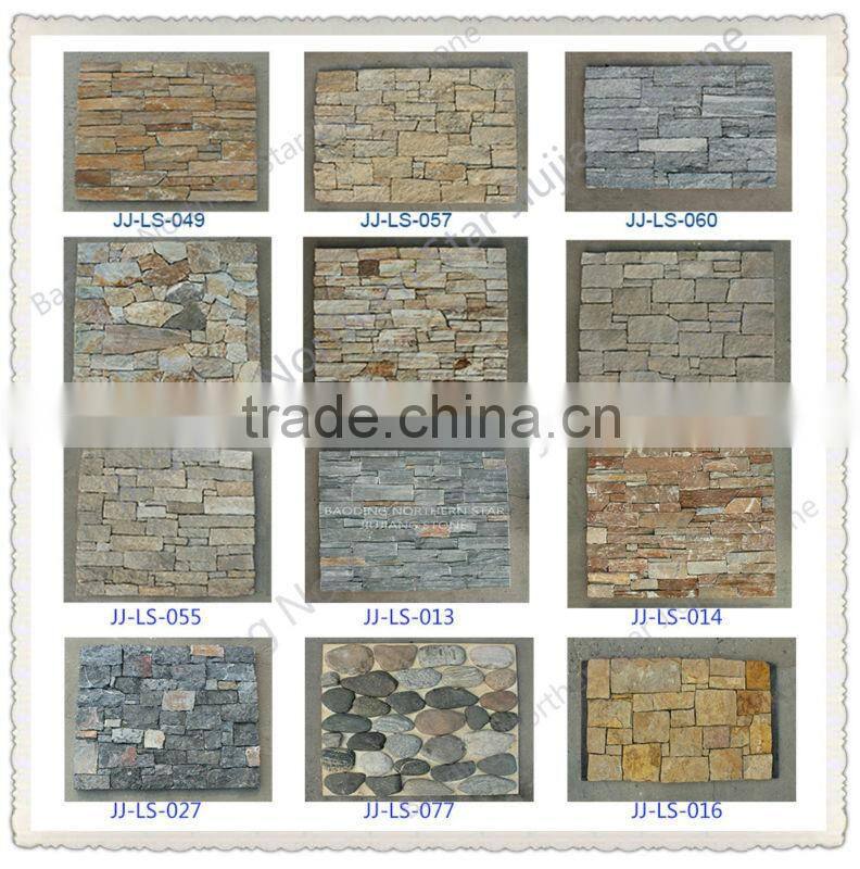 natural random ledge wall stones for exterior wall
