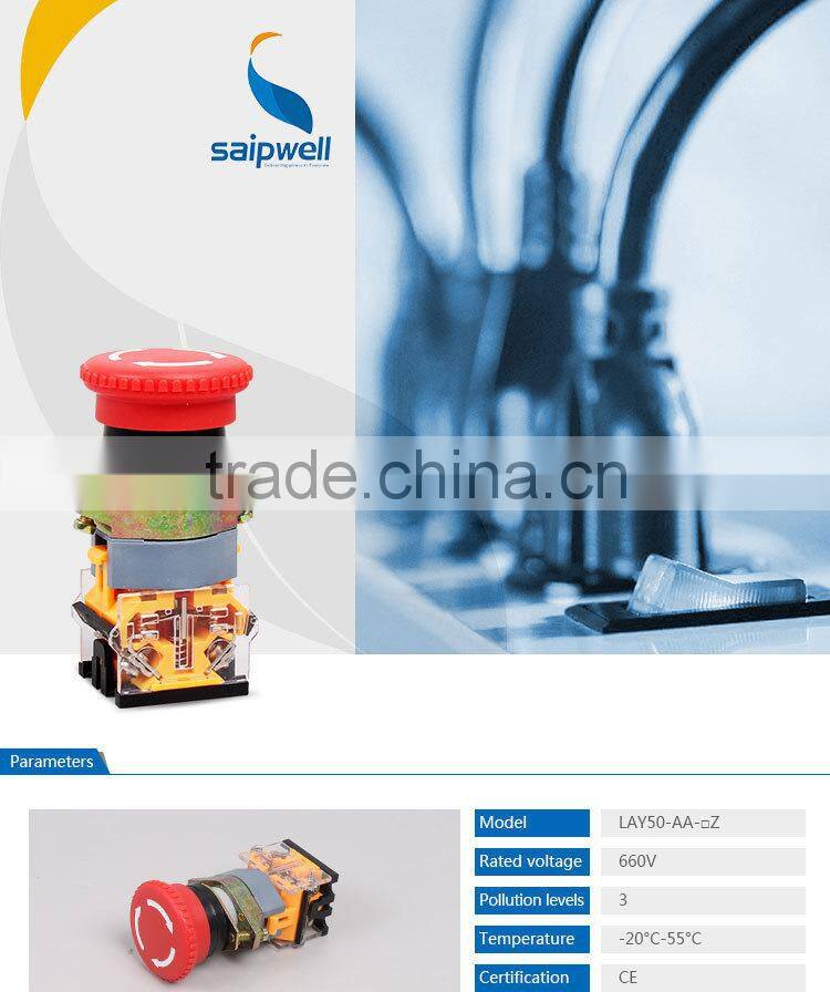 Saipwell Push Button Micro Switch 12 Volt Push Button Switch