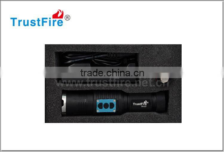 High power flashlight zoomable rechargeable led emergency light 550LM TrustFire Z7 Motor driving flashlight beam focus