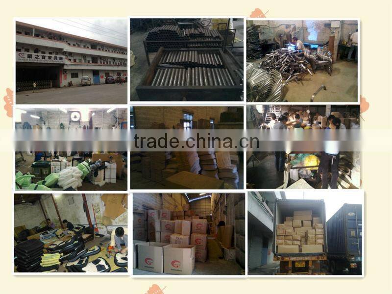 round coffee table in melamine material with chair for dinning D-403