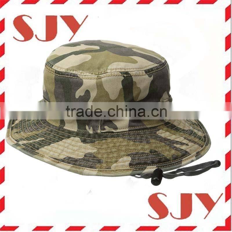 Wide Brim UV Sun Protection Wholesale Camo Boonie Hat