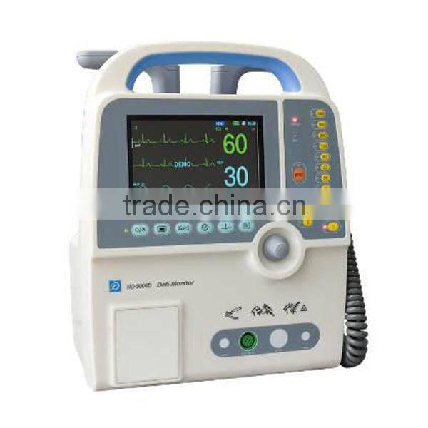 FM-8500D Best Selling Hospital Portable Cardiac Defibrillator with Monitor