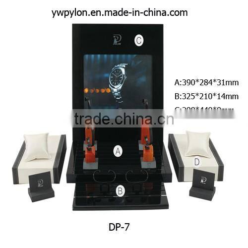 Cosmetic display stand for bangle and necklace in velvet material