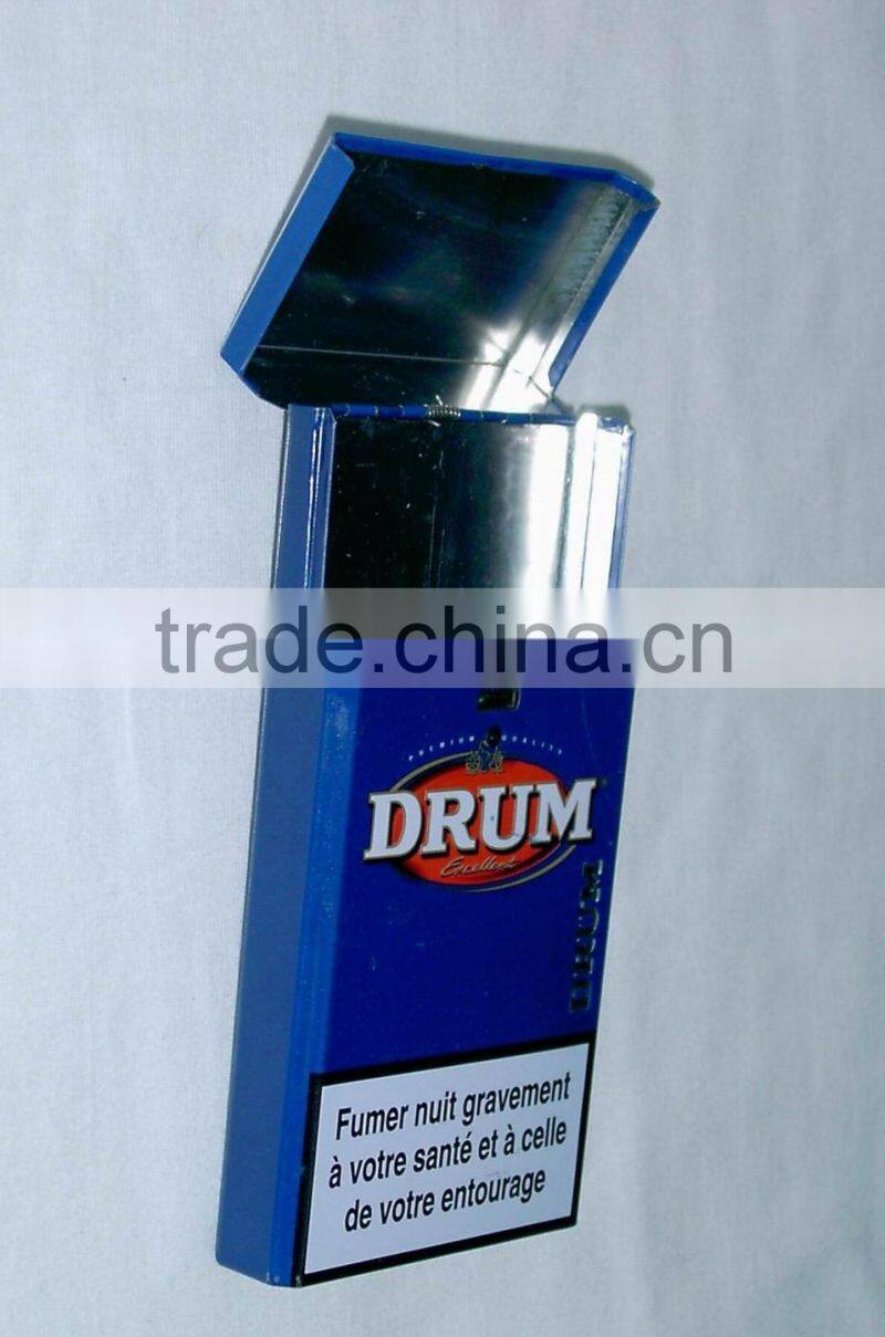 Embossing Tin cigarette case