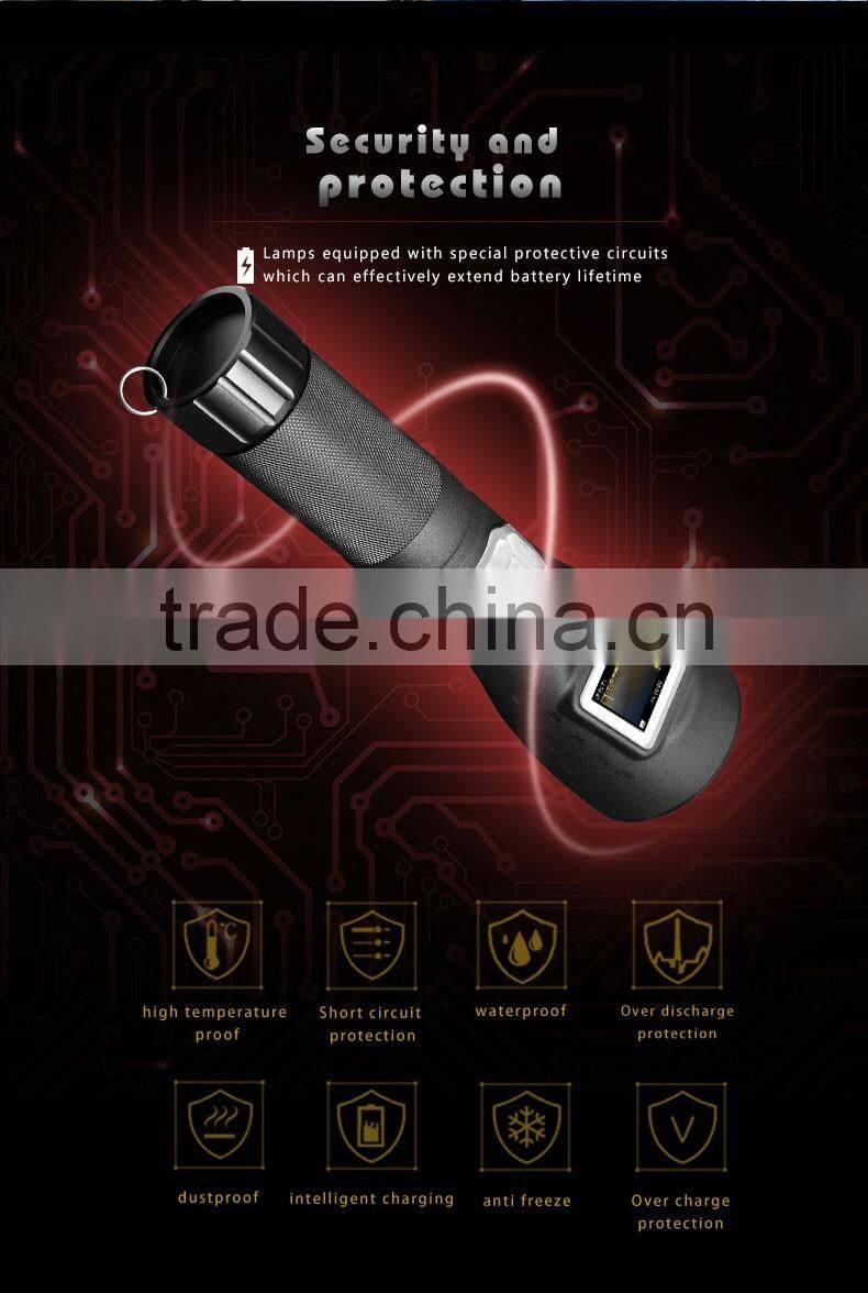digital video flashlight manufacture suppy IP66