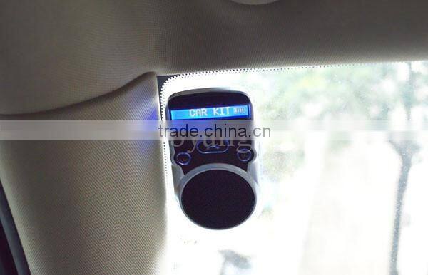 G3 Solar Power Bluetooth Handsfree Car Kit with LCD Screen and Clip