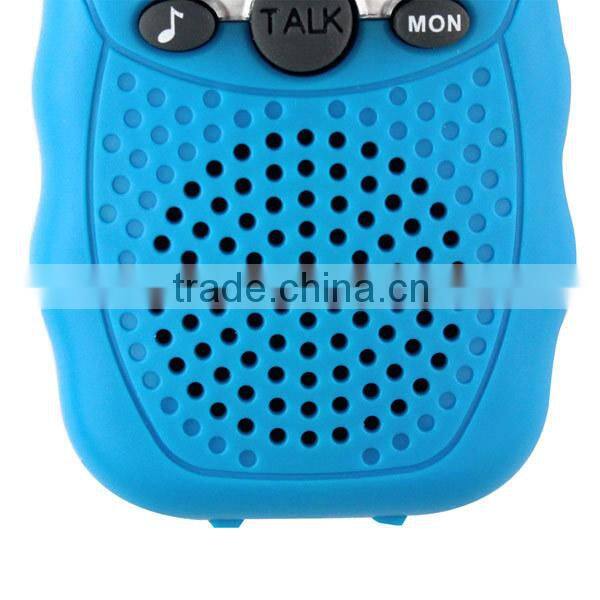 Retevis RT-388 ONE pair New Sky Blue UHF462.5625-467.7250MHz LCD Display Flashlight VOX walkie talkie for children