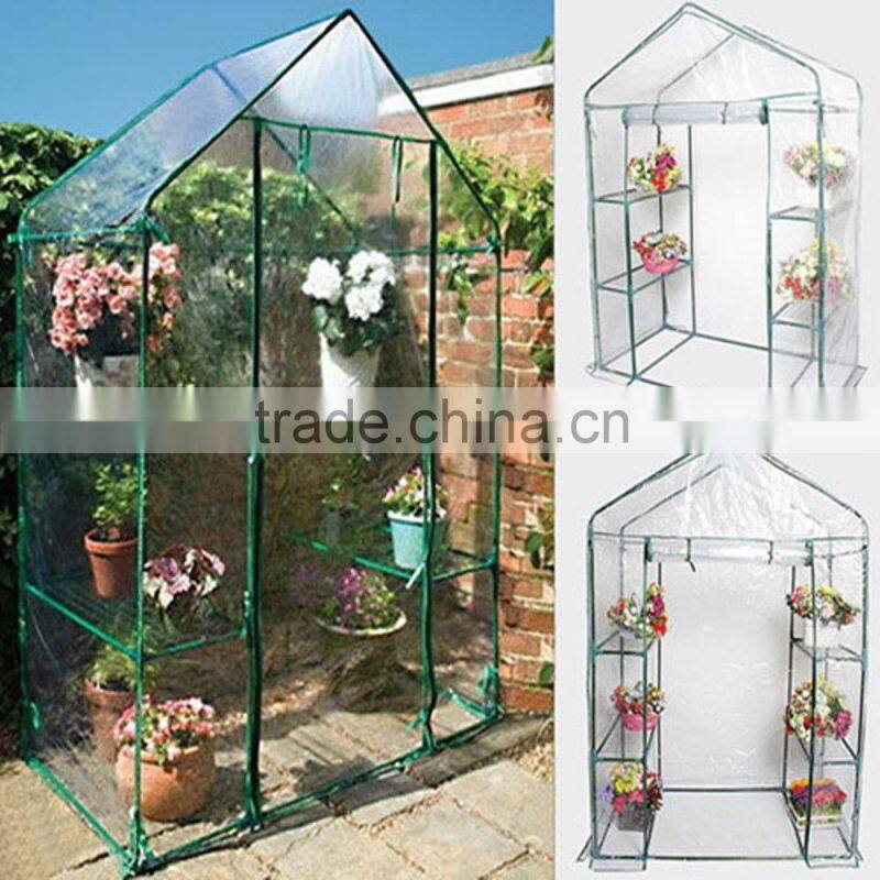 Outdoor Garden Greenhouse & Cold Frames Shelves Reinforced Greenhouse Cover
