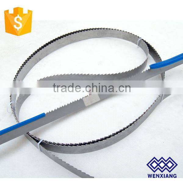 Bimetal bandsaw blade cutting machine
