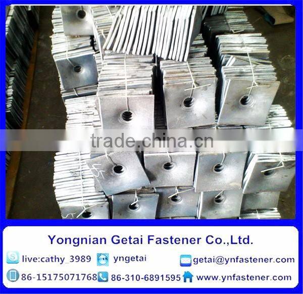 Mining plates/high quality mining domed plate washer /factory supply mining domed plate washer for rock bolts