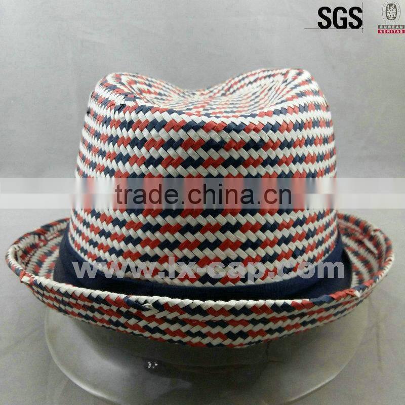 2015 Fashion design lady' fedora hats