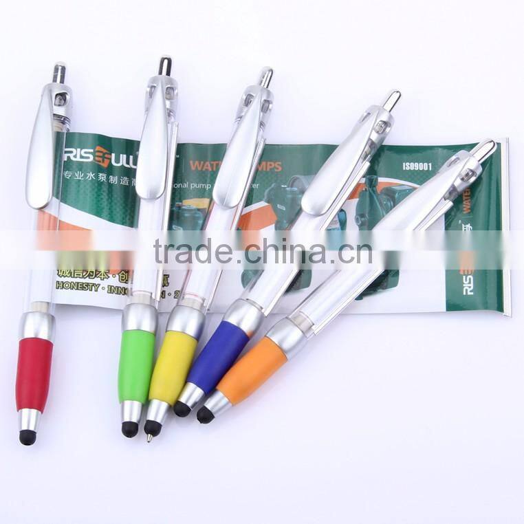 banner touch pen with promotional logo