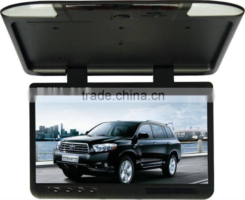 22 inch Digital Panel car flip down monitor/roof lcd car monitor