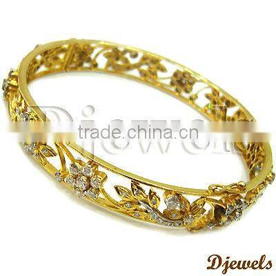 Gold Diamond Bracelets, Ladies Bracelets, Diamond Jewelry