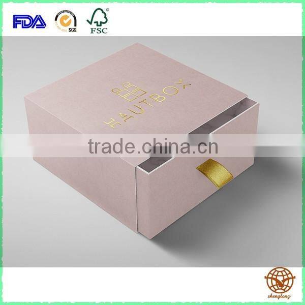 Custom Made Logo Printed Jewelry box , high quality Jewelry Box