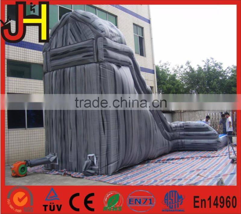 Hot Summer Giant Inflatable Wave Slide For Event Party
