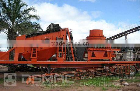 DMP New Design Mobile VSI Crusher From Top 10 Manufacture In China
