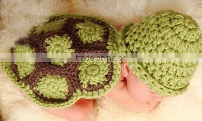 2016 Newborn Photography Props Cute Baby Infant Knitted Clothing Set 0-9 Month