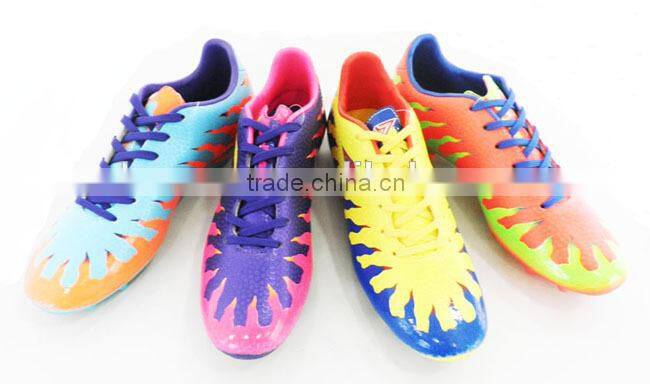 2016 Wholesale Customized Brand Outdoor Indoor Football Soccer Shoes