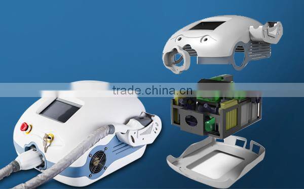 KES beauty equipment new arrival 2015 ipl 15* 50 mm ipl apparaat shr - ssr en aft