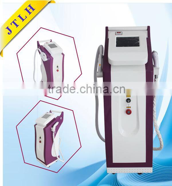 666 hot selling Vertical Hair removal elight+rf skin tightening beauty equipment for skin rejuvenation -C006