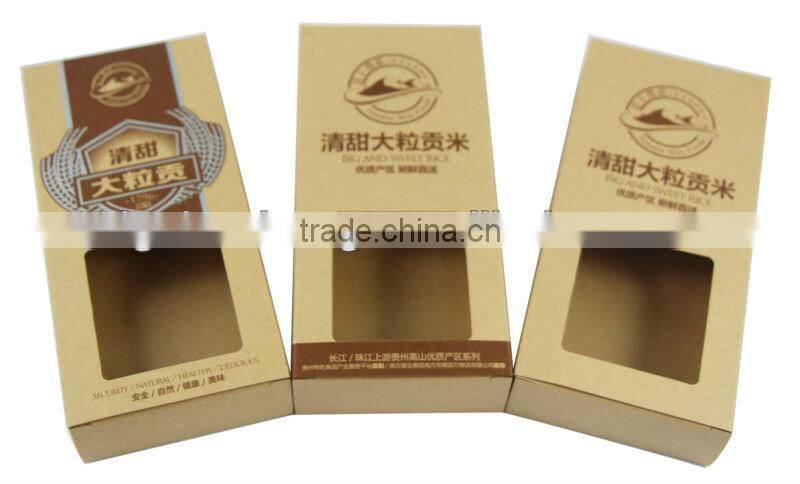 food kraft paper printing box packaging box for dutch chocolate