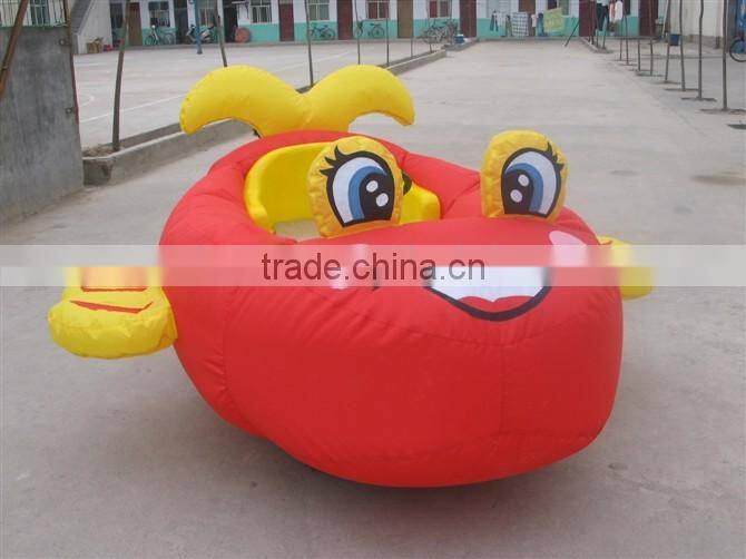 Hot sale outdoor inflatable electric car children battery car