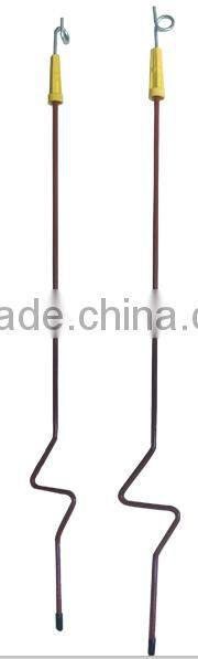 China Manufacturer Easily Assembled Pigtail Fencing Post For Data Cabling