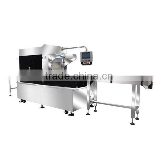 200-400 boxes/h and have stock plastic wrap packing machine