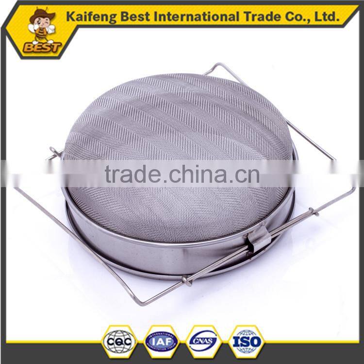 2016 new style stainless steel honey strainer